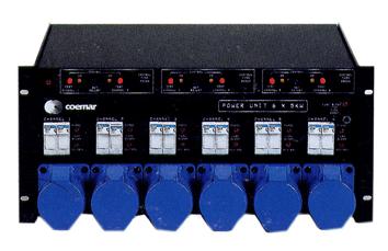 Coemar Factor Skin dimmer pack, диммеры Коемар (Coemar Power Unit 6x2 kWt)